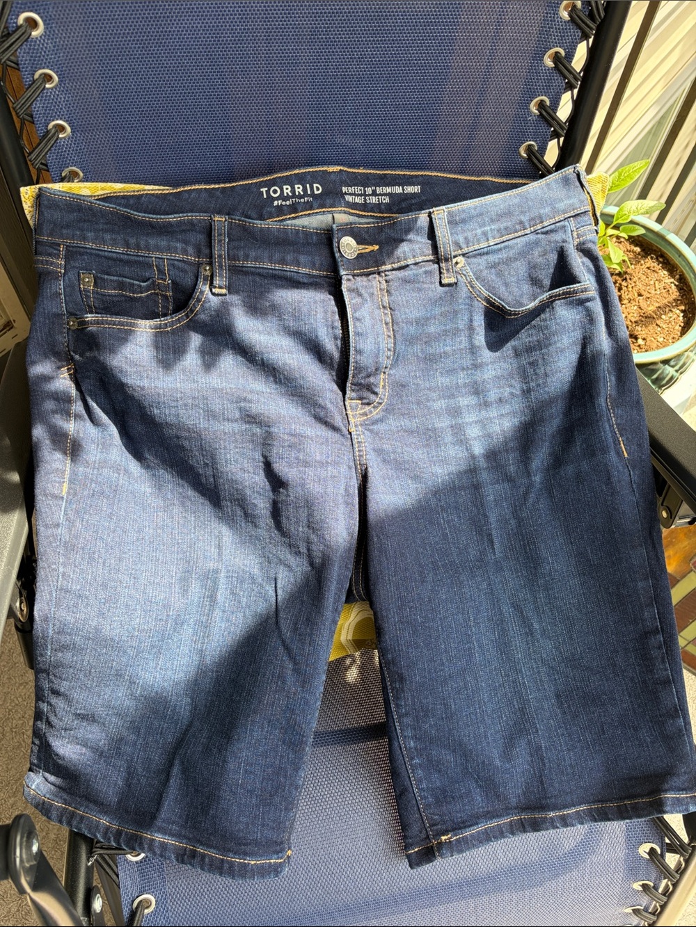 Women’s comfy Torrid Jean shorts